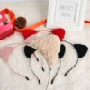 Korean mom is a super cute and sweet hairband with the same style as Superman. Wholesale supply of cat ear headbands Specification image